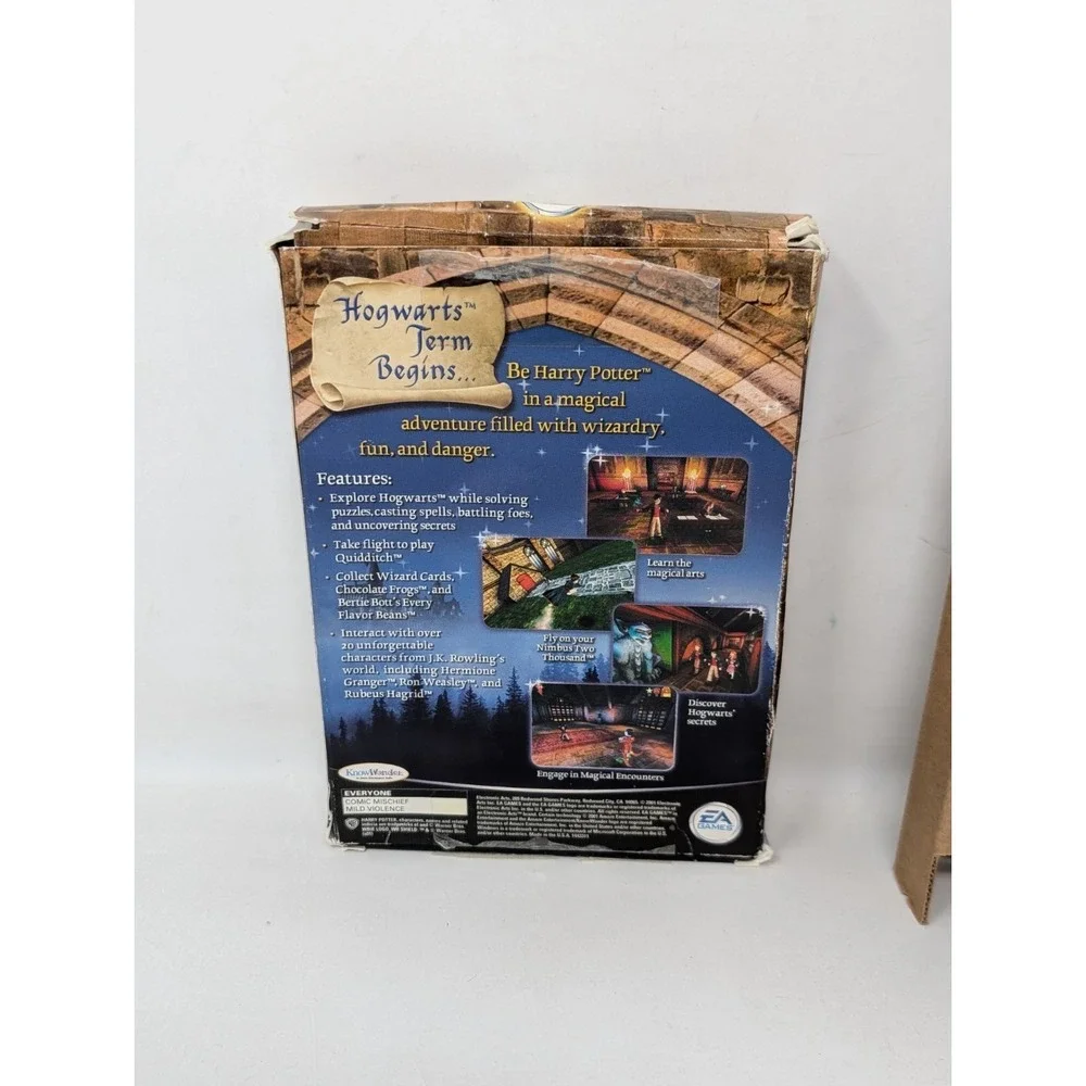 Harry Potter and the Sorcerer's Stone Smal Box PC Computer Game CIB Complete VTG